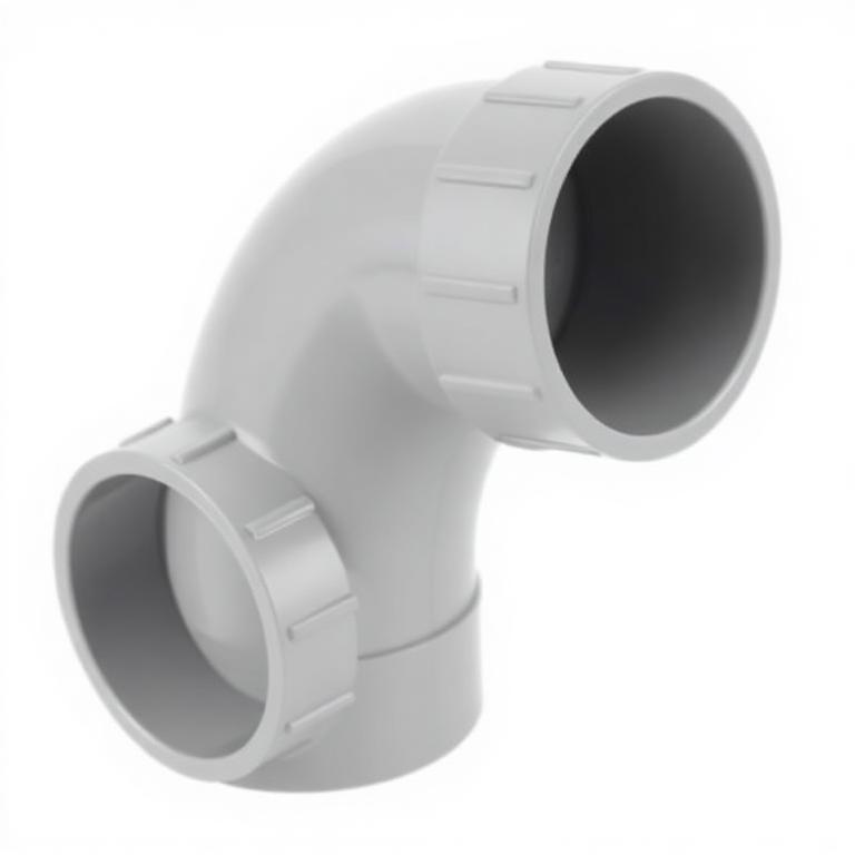 Coude PVC Ø110 88° Évacuation